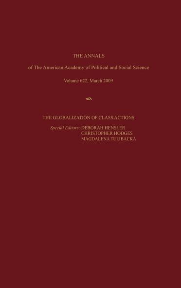 The Globalization of Class Actions