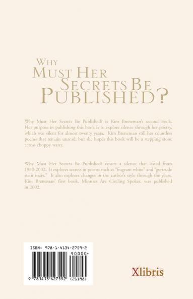 Why Must Her Secrets Be Published?