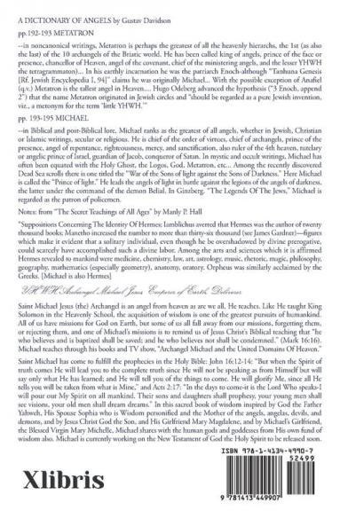 God the Holy Spirit Archangel Michael's Proverbs Books 1 Thru 5