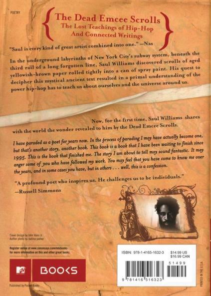 The Dead Emcee Scrolls: The Lost Teachings of Hip-Hop