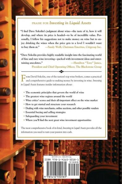 Investing in Liquid Assets: Uncorking Profits in Today's Global Wine Market