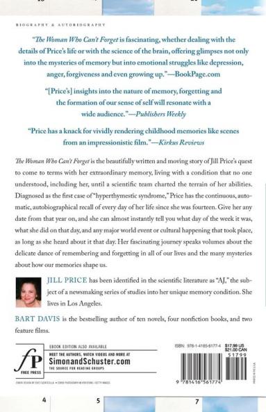 The Woman Who Can't Forget: The Extraordinary Story of Living with the Most Remarkable Memory Known to Science--A Memoir