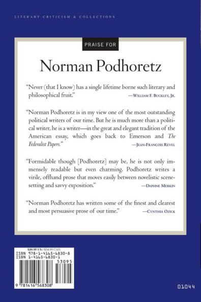 The Norman Podhoretz Reader: A Selection of His Writings from the 1950s through the 1990s