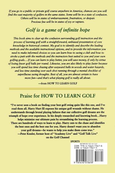 How to Learn Golf