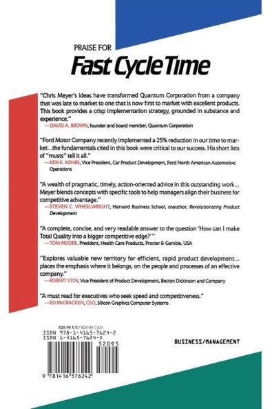 Fast Cycle Time: How to Align Purpose Strategy and Structure for Speed