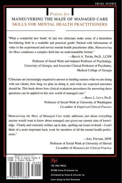 Maneuvering the Maze: Skills for Mental Health Practitioners