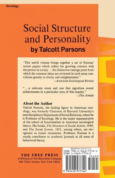 Social Structure & Person