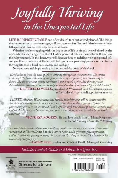 Thrive Don't Simply Survive: Passionately Live the Life You Didn't Plan