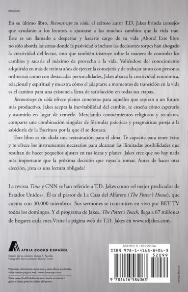 Reconstruye tu vida (Reposition Yourself): El camino a la felicidad sin límites (Atria Espanol)