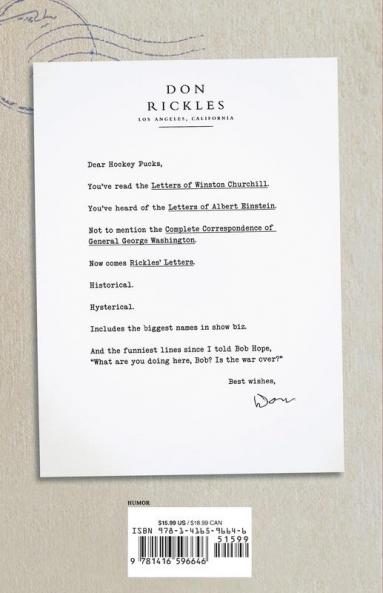 Rickles' Letters