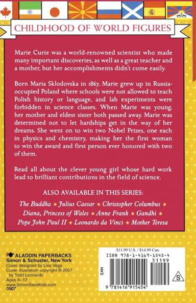 Marie Curie: Young Scientist (Childhood of World Figures)