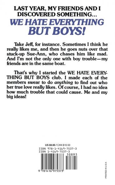 We Hate Everything But Boys
