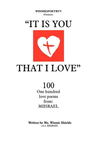 It is you that I Love