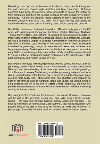 Biblical Genealogy Abraham to Jesus Christ