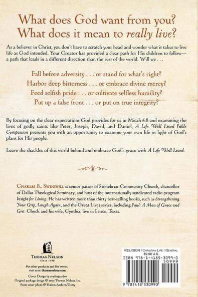 A Life Well Lived Bible Companion
