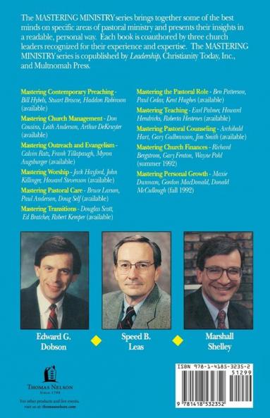 Mastering Ministry