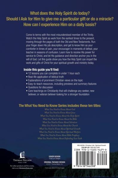 What You Need to Know about the Holy Spirit