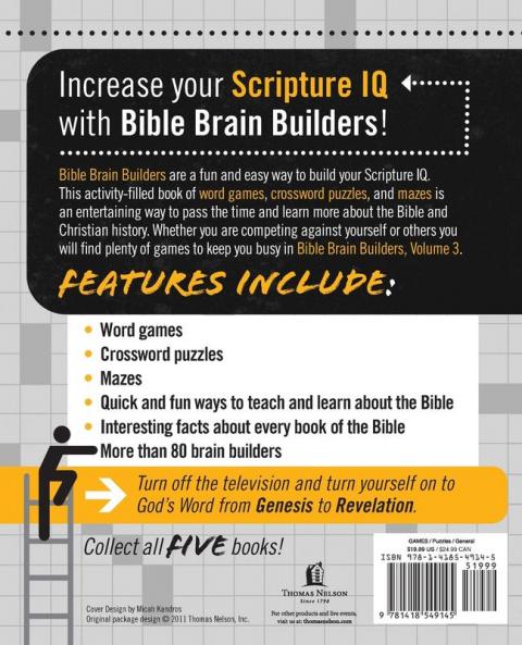 Bible Brain Builders Volume 3