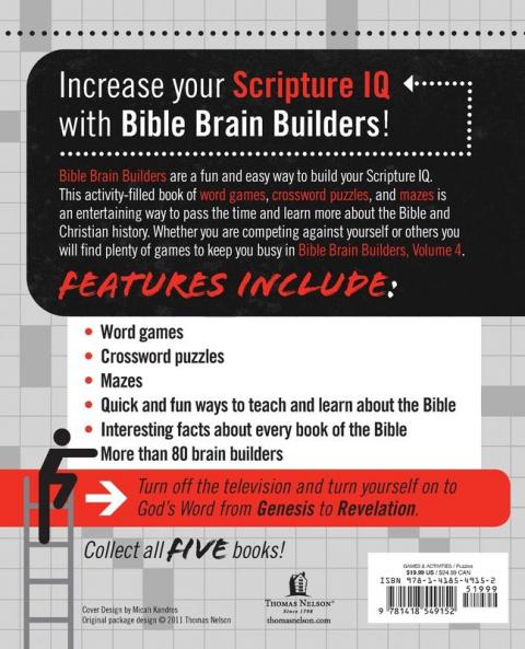 Bible Brain Builders Volume 4