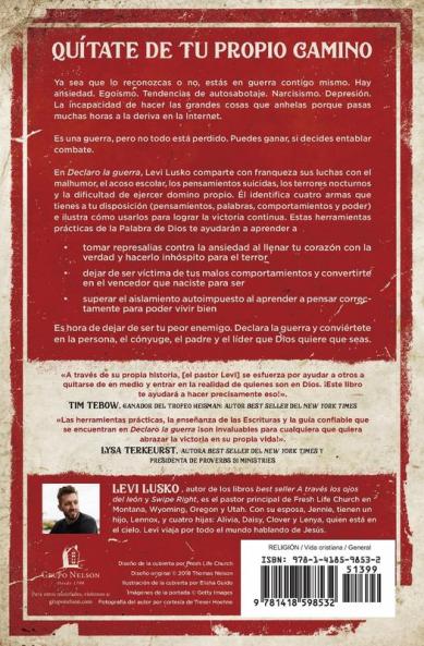 Declaro la guerra | Softcover  | I Declare War