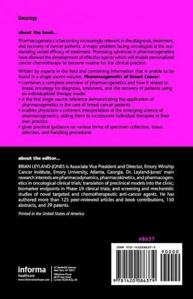 Pharmacogenetics of Breast Cancer
