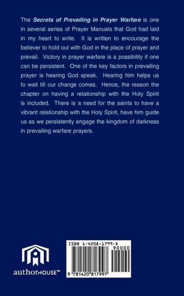 SECRET OF PREVAILING IN PRAYER