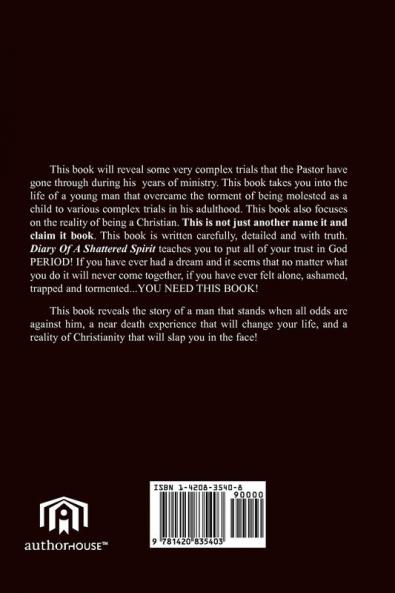 Diary of a Shattered Spirit