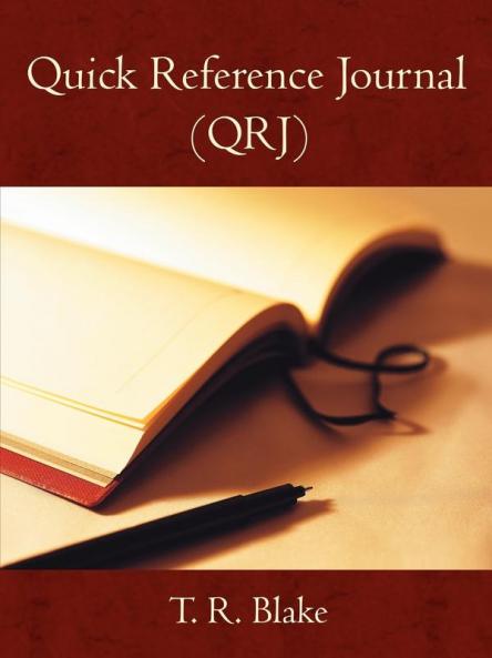 Quick Reference Journal (QRJ)