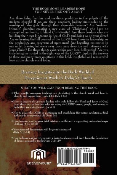 Deceivers  and  False Prophets Among Us