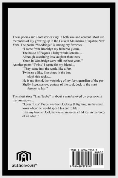 Poems  and  Short Stories of Marvin R. Mednick
