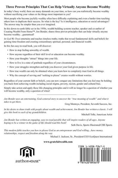 In God We Trust: A Legacy for Creating Wealth and Abundance