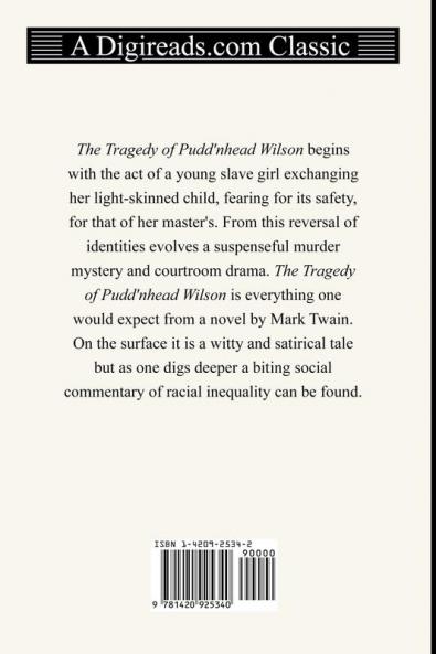 The Tragedy of Pudd'nhead Wilson