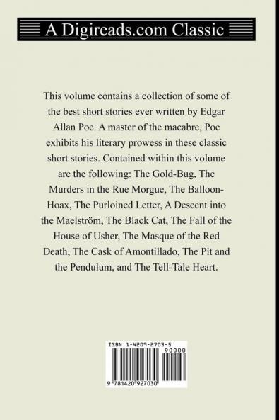 The Best Short Stories of Edgar Allan Poe