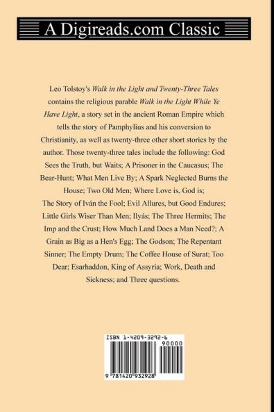 Walk in the Light and Twenty-Three Tales
