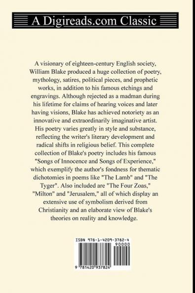 The Complete Poetry of William Blake