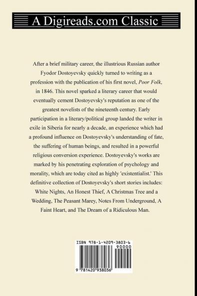 The Best Short Stories of Fyodor Dostoyevsky