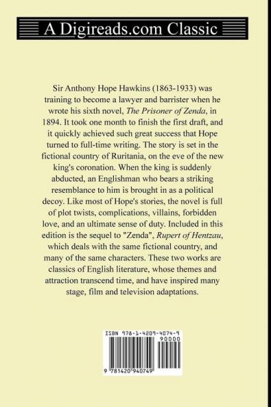 The Prisoner of Zenda and Rupert of Hentzau