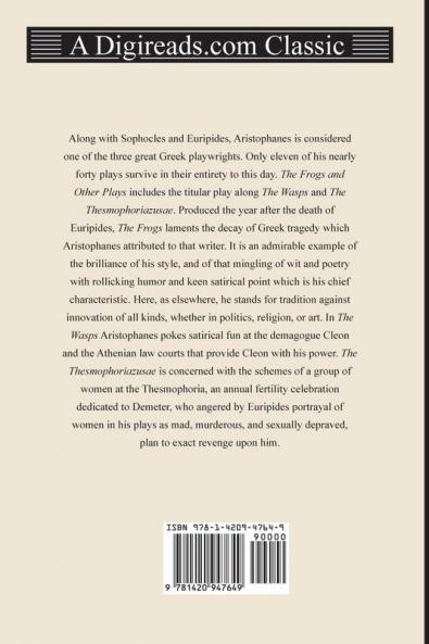 The Frogs and Other Plays