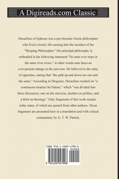 The Fragments of Heraclitus