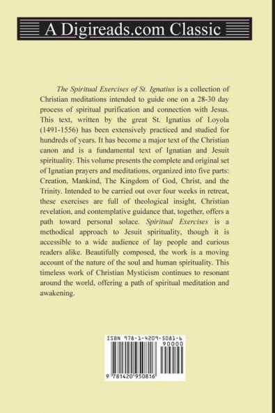 The Spiritual Exercises of St. Ignatius of Loyola