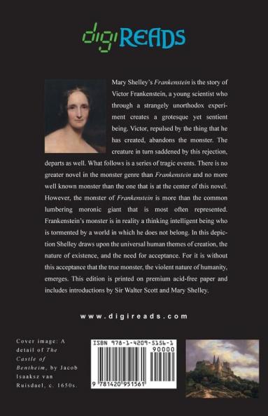 Frankenstein (with an Introduction by Sir Walter Scott)