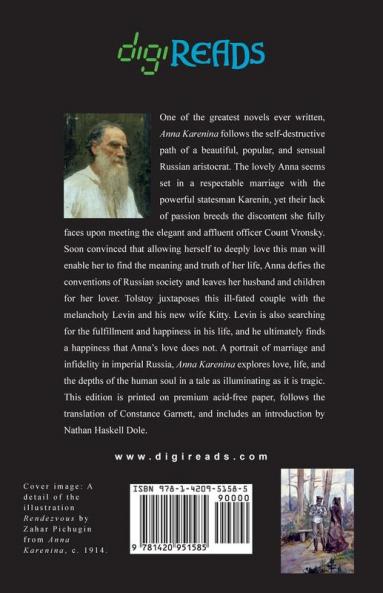 Anna Karenina (with an Introduction by Nathan Haskell Dole)
