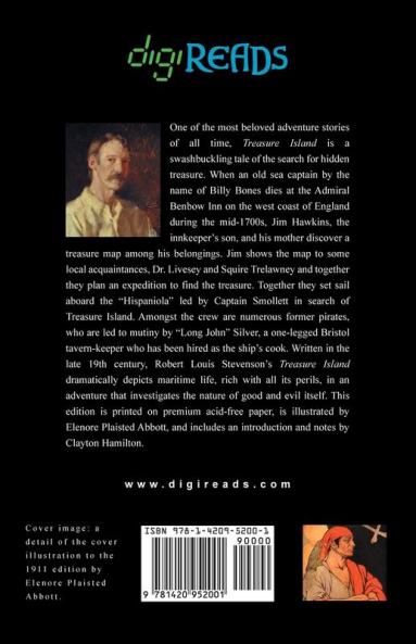 Treasure Island (Illustrated by Elenore Plaisted Abbot with an Introduction and Notes by Clayton Hamilton)