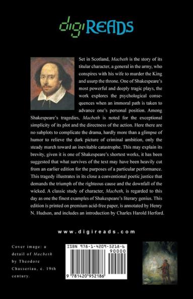 Macbeth (Annotated by Henry N. Hudson with an Introduction by Charles Harold Herford)
