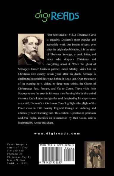 A Christmas Carol (Illustrated by Arthur Rackham with an Introduction by Hall Caine)