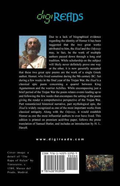 The Iliad (Translated into prose by Samuel Butler with an Introduction by H. L. Havell)