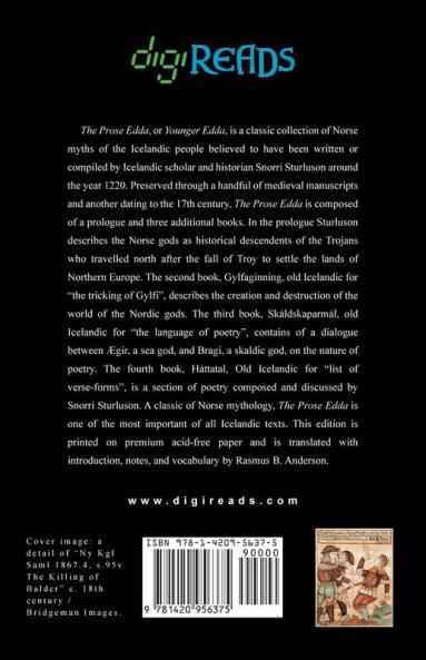 The Prose Edda (Translated with an Introduction Notes and Vocabulary by Rasmus B. Anderson)