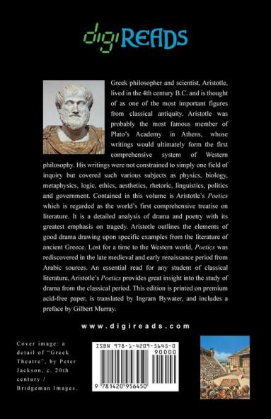 Poetics (Translated by Ingram Bywater with a Preface by Gilbert Murray)