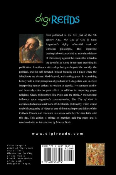 The City of God (Translated with an Introduction by Marcus Dods)