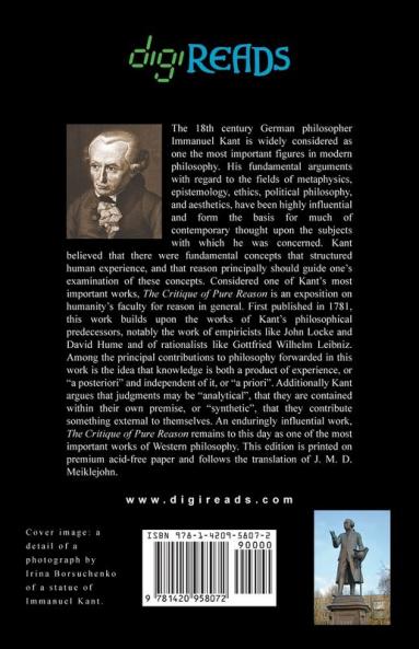 The Critique of Pure Reason